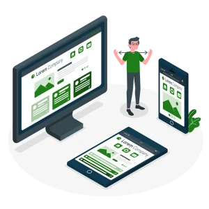 واکنش گرا یا ریسپانسیو بودن سایت برای نمایش درست در همه دستگاهها