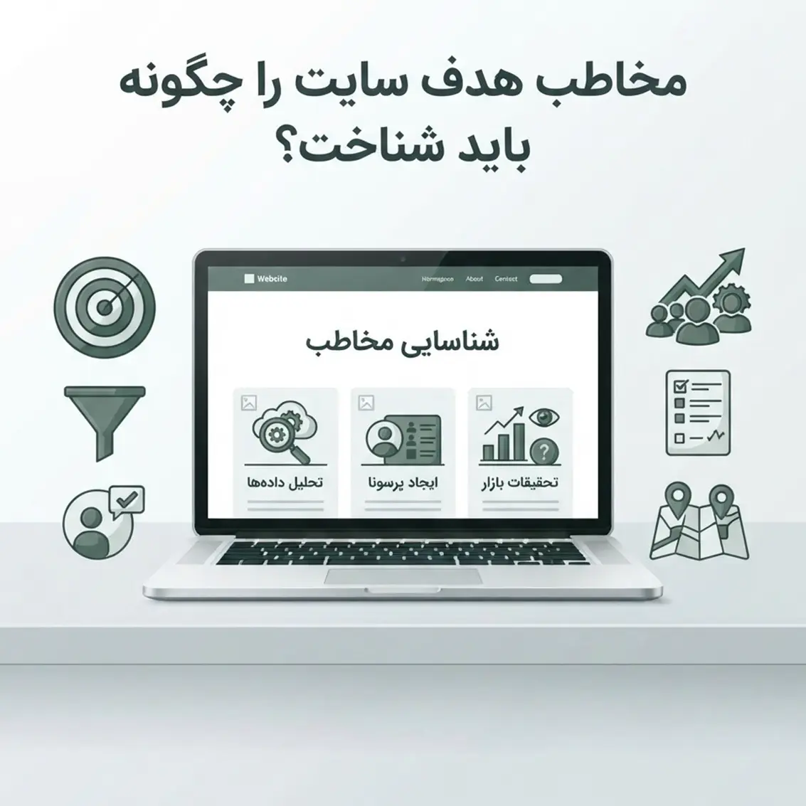 مخاطب هدف سایت و شناخت کاربران